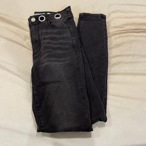 Garage black jeans